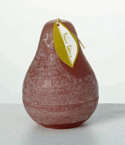 PEAR CANDLE Caramel Color Country Sampler Spring Green, WI