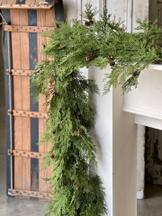 NORTH RIM HEMLOCK GARLAND - 6'