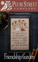 FRIENDSHIP GARDEN CROSS STITCH Pattern - NASHVILLE  PREORDER