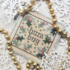 HUMBUG CROSS STITCH KIT - 40 count linen -(Includes Pattern)