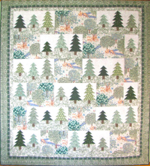 KELMSCOTT CREEK QUILT KIT ONLY  (Pattern & Backing not included)