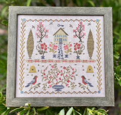 LET FLOWERS GROW CROSS STITCH PATTERN