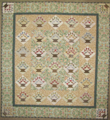 MORRIS BASKETS QUILT KIT ONLY (Pattern & Backing Not Included)