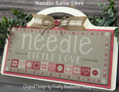 NEEDLE LOVE LOVE CROSS STITCH Pattern - NASHVILLE PREORDER