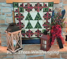 PINE TREE WALL HANGING PATTERN