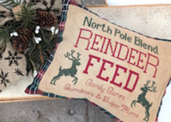 REINDEER FEED CROSS STITCH PATTERN