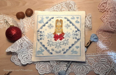 THE SNOWFLAKE BUNNY CROSS STITCH PATTERN