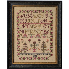 THIRZA HUDSON 1825 Cross Stitch Pattern