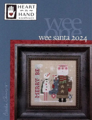 WEE SANTA 2024 CROSS STITCH PATTERN