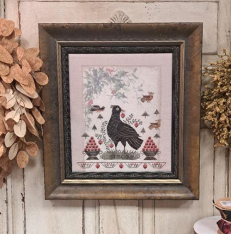 WHEREVER THERE ARE BIRDS CROSS STITCH KIT -40 CountLine - (Includes Pattern)