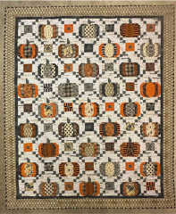 PUMPKIN HARVEST QUILT PATTERN with Bonus Mat Pattern