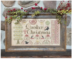 QUAKER CHRISTMAS CROSS STITCH PATTERN