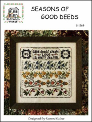 SEASONS OF GOOD DEEDS Cross Stitch Pattern