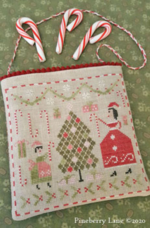 MERRY & BRIGHT CROSS STITCH: Country Sampler - Spring Green, WI