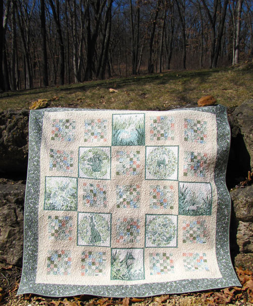 **SALE** A WALK IN THE WOODS QUILT KIT (Pattern Not Included): Country ...